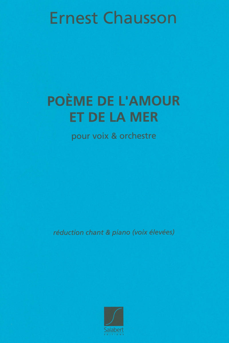 chausson poeme program notes