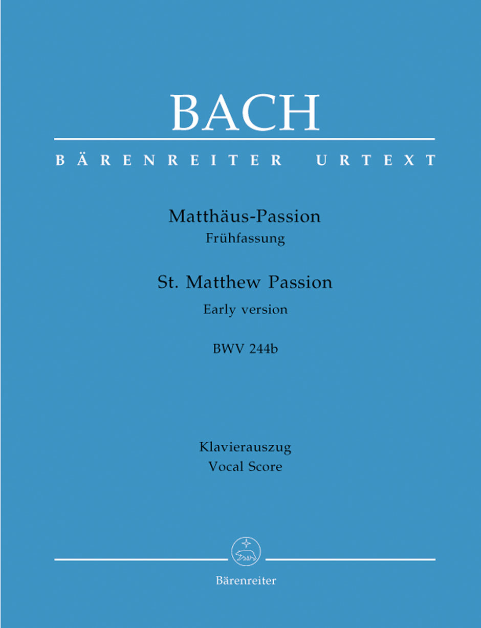 Bach-Mendelssohn: St Matthew Passion, BWV 244 - Ficks Music