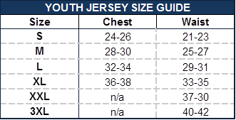 Youth Size Guide