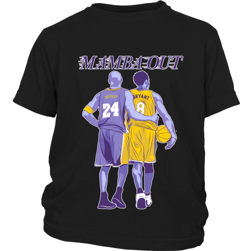 kobe bryant mamba out t shirt