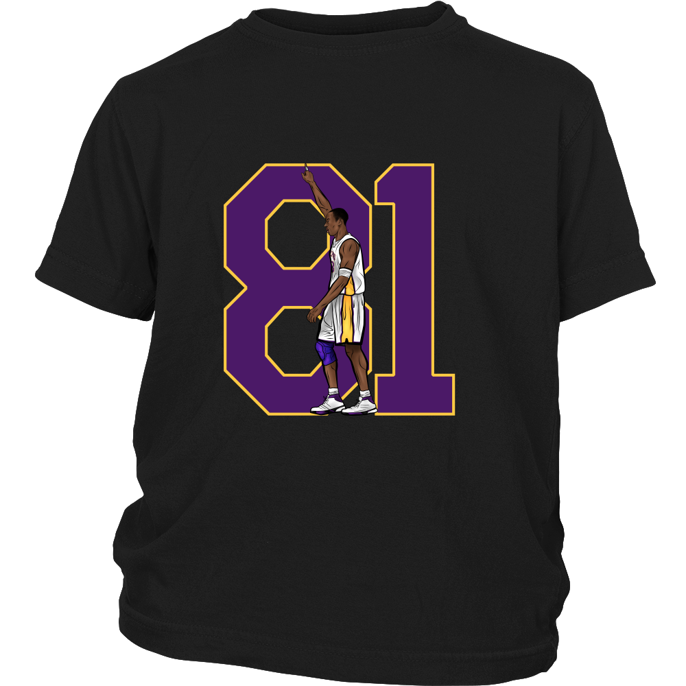 kobe bryant 81 shirt