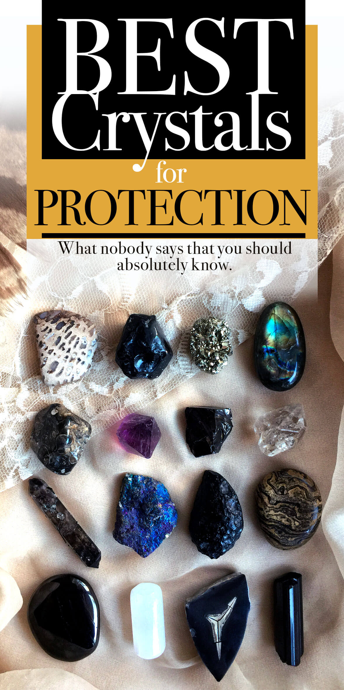 Best Crystals & Stones for Protection