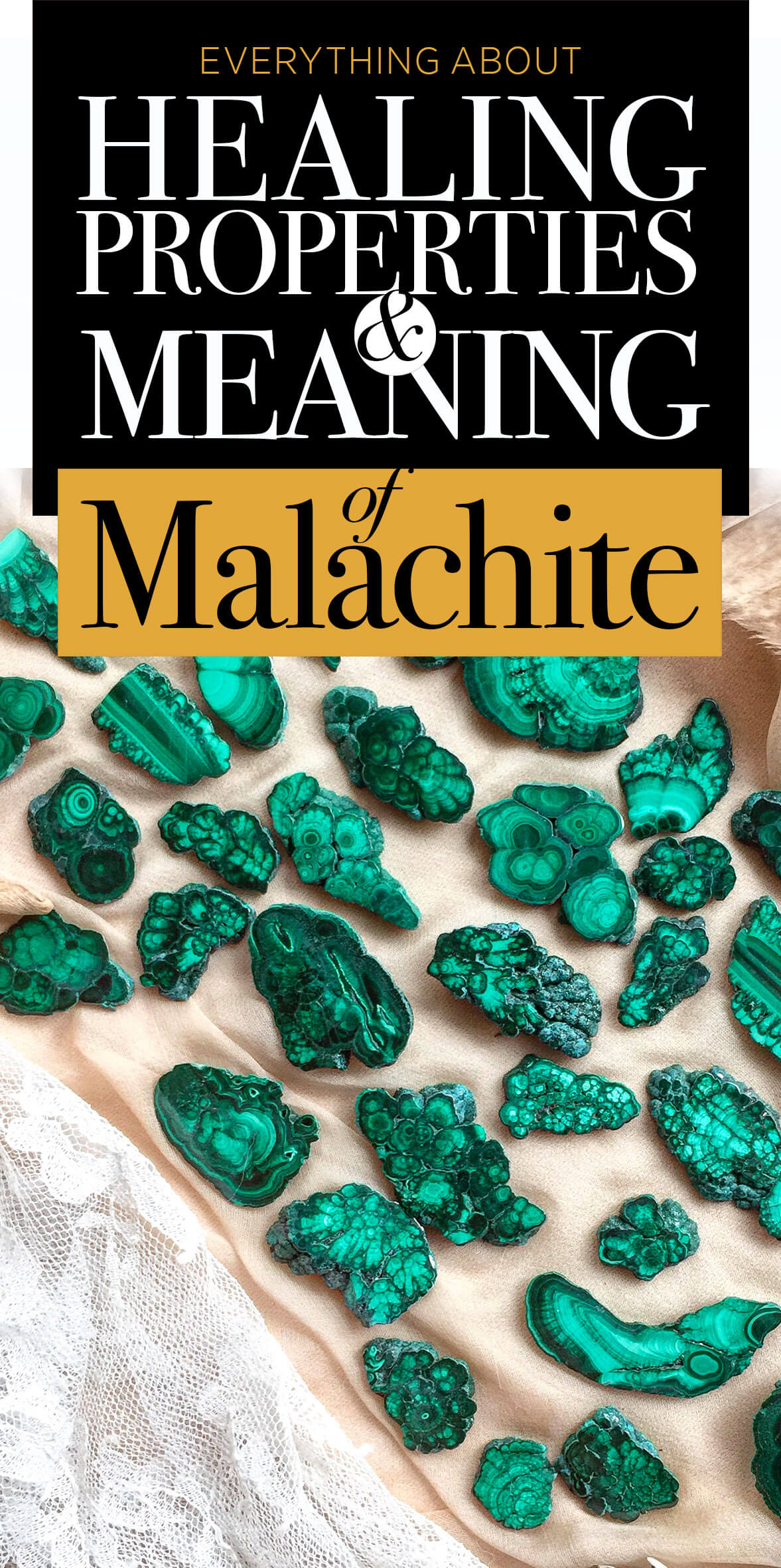 Malachite properties and meanings 