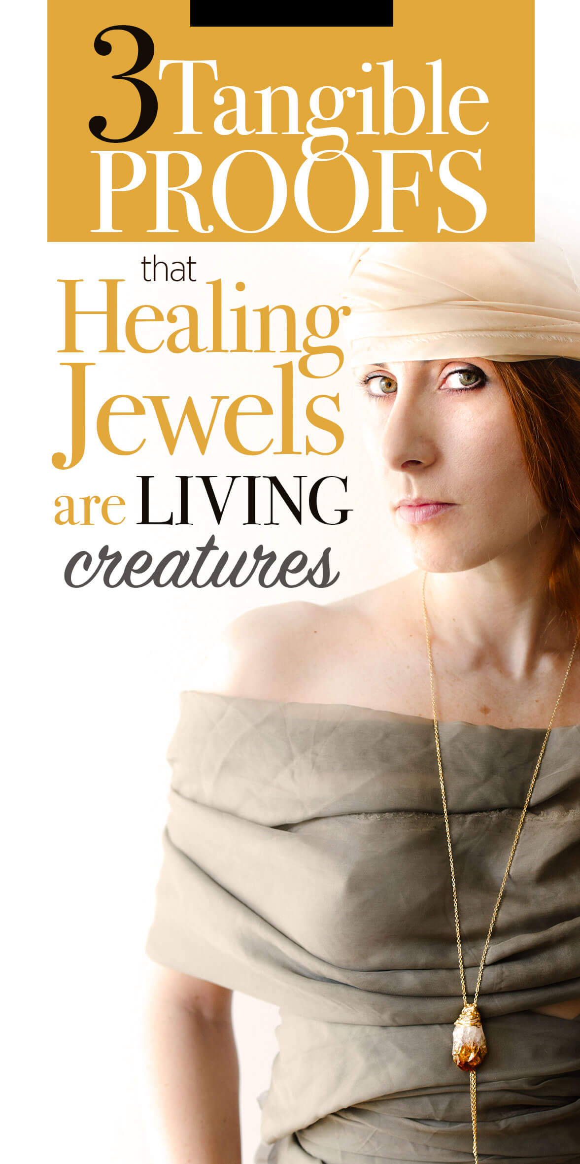 Crystal Healing Jewels Are Living Creatures