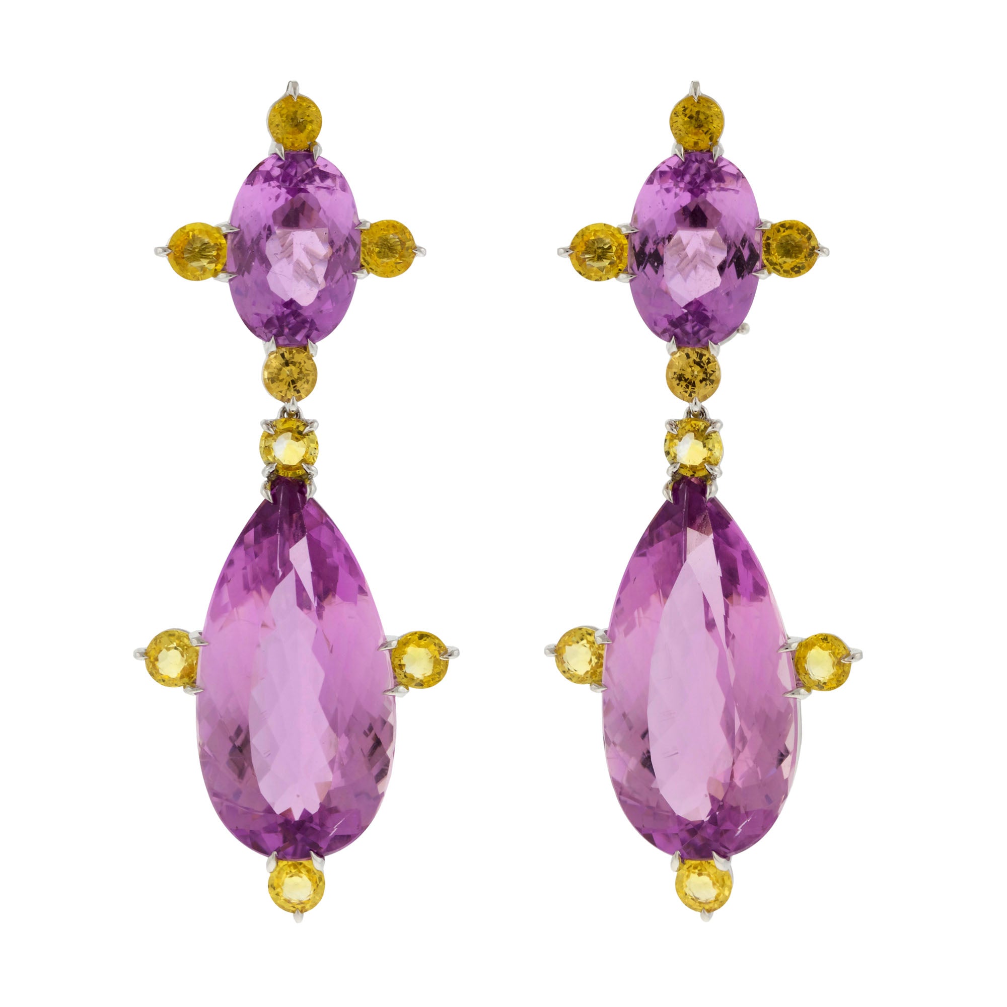CALI X kunzite earrings – Maja DuBrul Jewelry