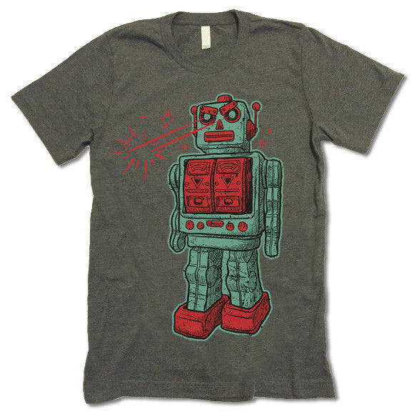 Vintage Evil Robot T-Shirt – Gifted Shirts