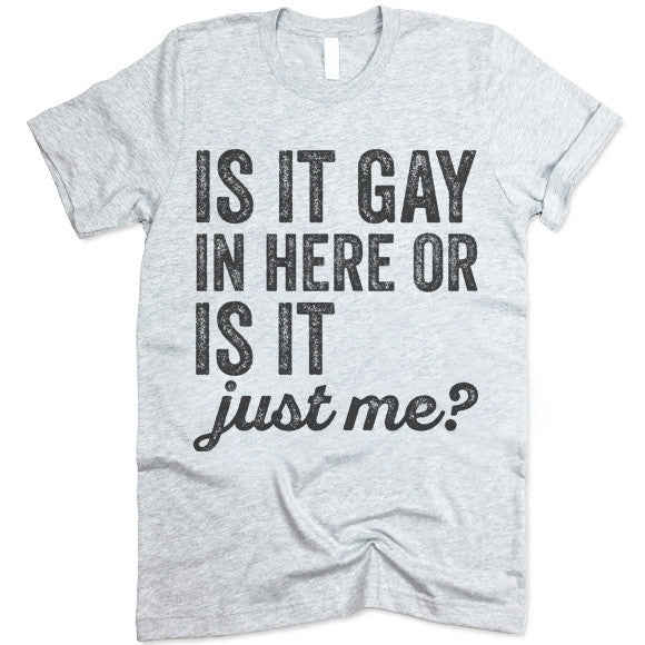 Is It Gay In Here Or Is It Just Me T-Shirt