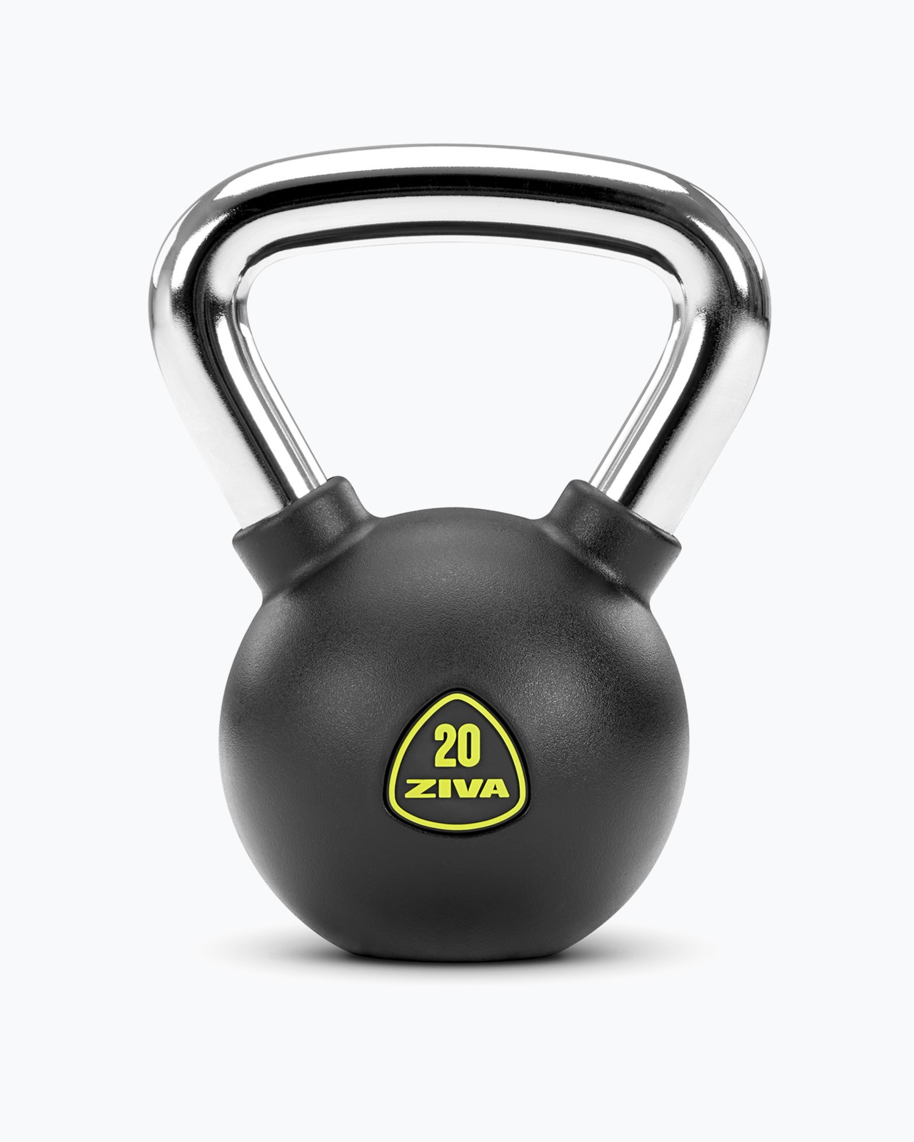 Cast-iron kettlebell with rubber protective coating 20 kg – Thorn