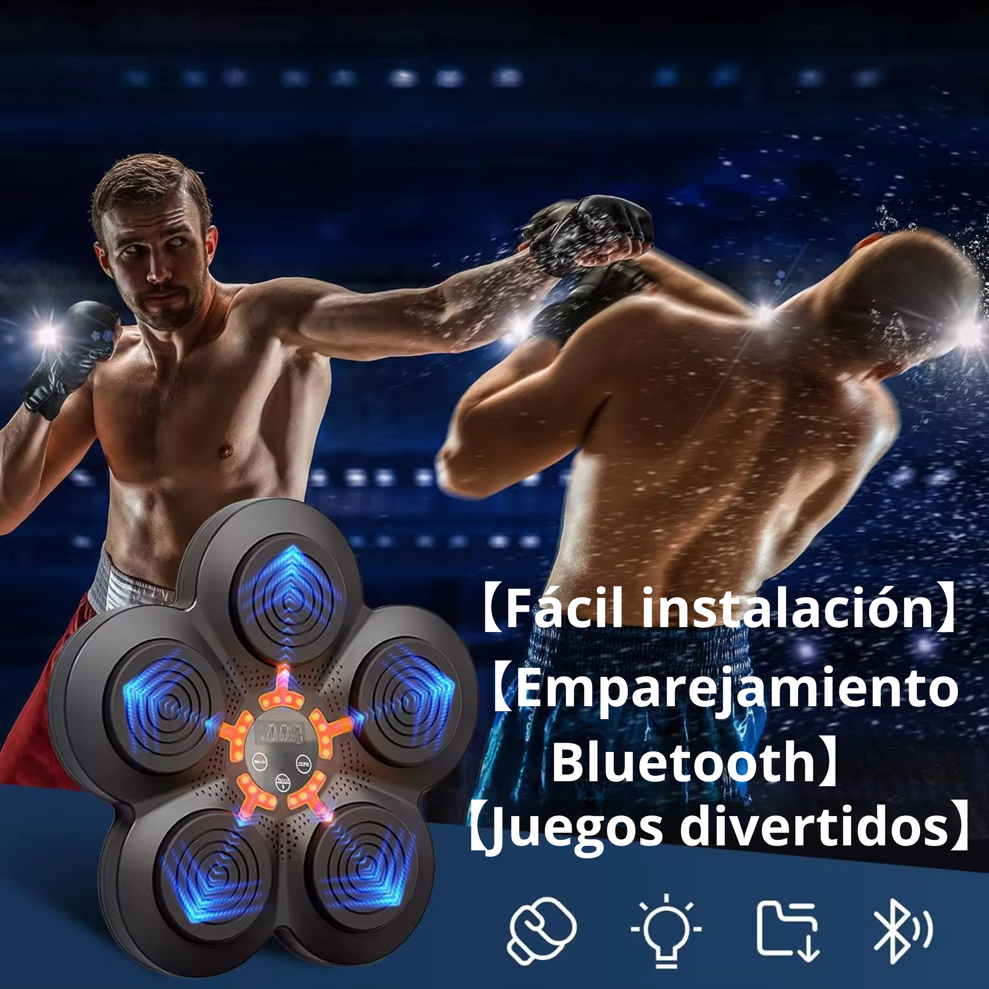 Máquina de boxeo musical inteligente