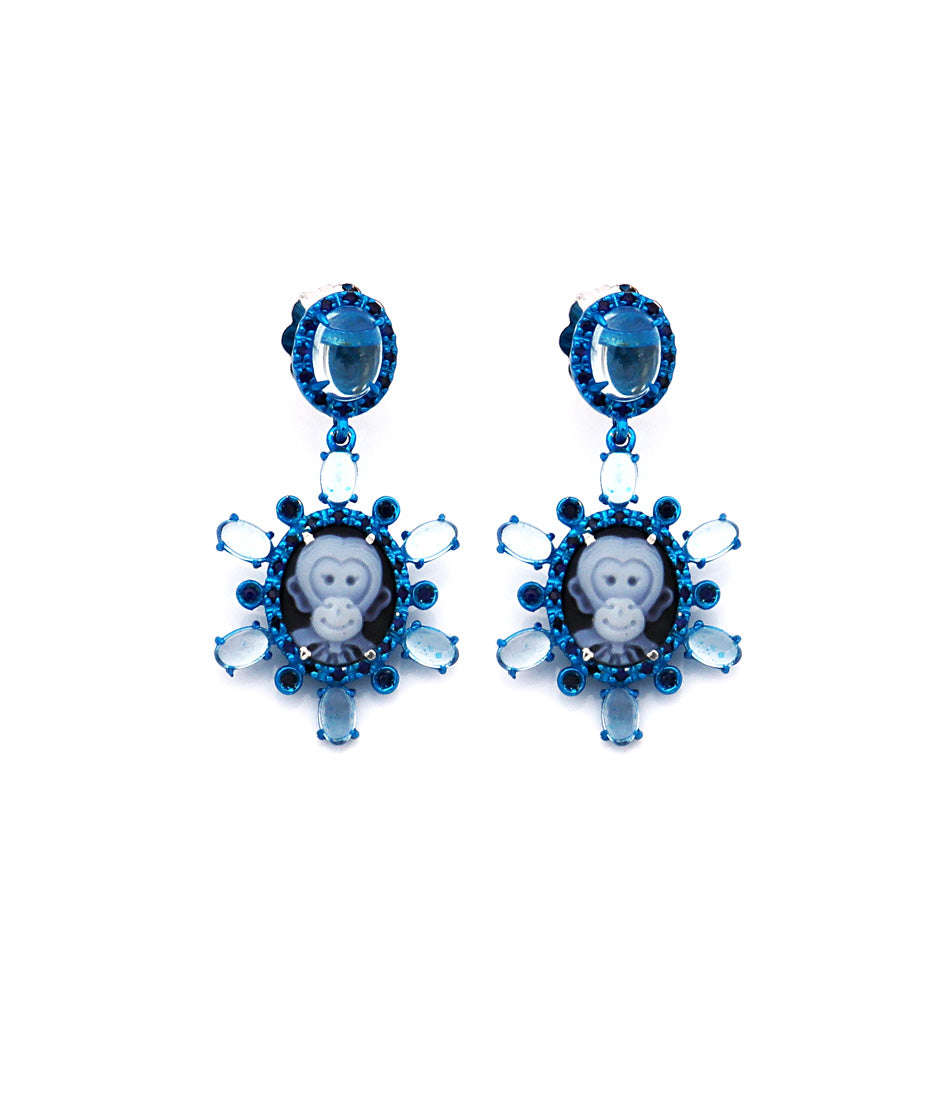 COUTURE "MINI MONKEYS" - AQUA