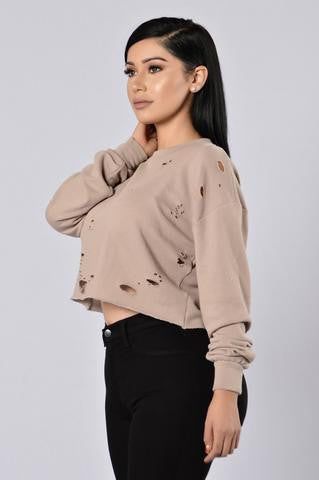 BROOKLYN LASER CUT SWEATER – Madison Brooklyn