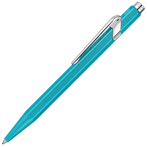 türkis6612 Caran d'ache, Kugelschreiber 849 Colormat X, Türkisblau