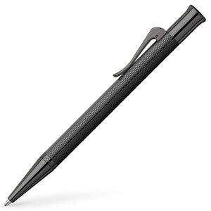 Castell.Guilloche.Kugelschreiber Graf von Faber-Castell Kugelschreiber, Guilloche Black Edition, schwarz