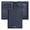 blau50 HUGO BOSS, Kreditkartenetui, Classic Grained, Navy