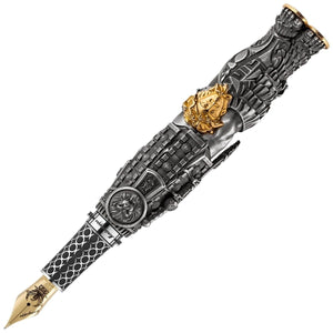 silber5 Montegrappa Füller, Gladiator Warriors Series, Kolloseum (Rom) 18Kt, silber