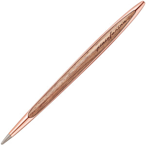 rosegold Pininfarina Ethergraf®-Stift, Cambiano (Luxury), Aluminium/ Walnuss, roségold