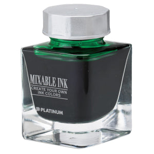 gruen11 Platinum, Tintenglas, Mixable Ink Leaf Green