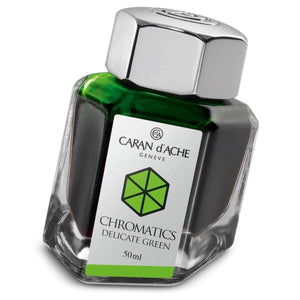 grün1103 Caran d'Ache, Tintenglas Chromatics, Delicate Green