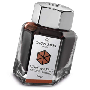 braun1111 Caran d'Ache, Tintenglas Chromatics, Organic Brown