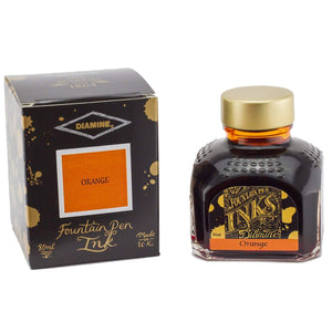 orange2699 Diamine, Tintenglas Regular, 80 ml, orange