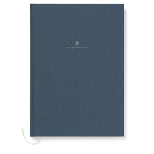 dunkelblau5858 Graf von Faber-Castell, Notizbuch, A4 mit Leineneinband, dunkelblau