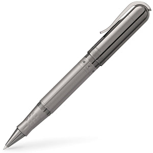 silber6298 Graf von Faber-Castell, Tintenroller Pen of the Year 2020 - Sparta, LTD Ed. Silver Ed. 18K Feder, silber