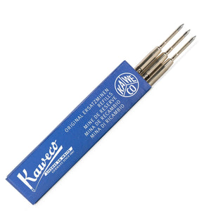 blau7758 Kaweco, Kugelschreibermine, Fein (0.8mm) 3 Stk. blau