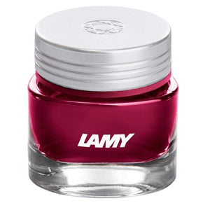 pink Lamy, Tintenglas Crystal Ink, T53, ruby