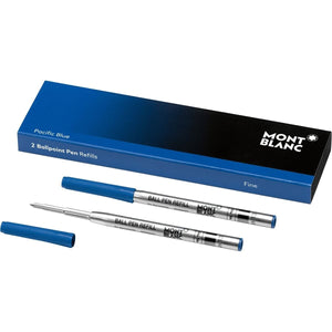 blau9164 Montblanc, Kugelschreibermine, Fein, Royal Blue