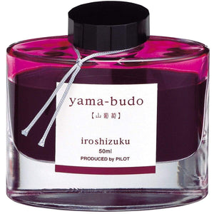 pink Pilot, Tintenglas Iroshizuku, Crimson Glory Vine, 50 ml, Yama-Budo