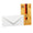 16034 Rössler, Briefumschläge Dürener Tradition, DL weiß glatt mit Seidenfutter