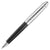 schwarz14459 Waldmann, Bleistift Précieux, lackiert, wellenförmiger Diamantschnitt, schwarz