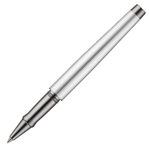 silber14725 Waldmann, Tintenroller Tango, Pyramid, ruthenium-plattiert, silber