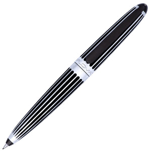 schwarz2648 Diplomat, Bleistift Aero, 0,7mm Mine, Stripes Black