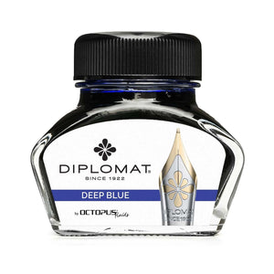 blau2815 Diplomat, Tintenglas Octupus Ink, 30ml, Ultramarinblau