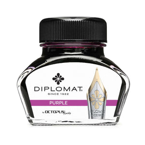 lila2794 Diplomat, Tintenglas Octupus Ink, 30ml, Purpur Violett