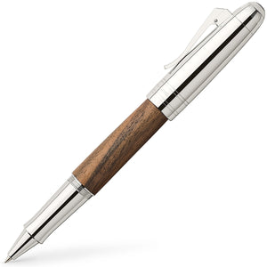 braun3573 Graf von Faber-Castell, Tintenroller Magnum, Walnuss