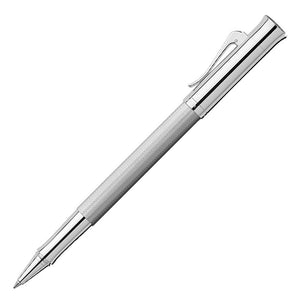 silber6248 Graf von Faber-Castell, Tintenroller Guilloche, rhodiniert, silber