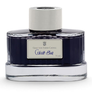 dunkelblau6061 Graf von Faber-Castell, Tintenglas, 75 ml, Cobalt Blue