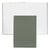 khaki21057 HUGO BOSS, Notizbuch Essential Storyline, A5 liniert weiss, khaki