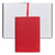 rot21173 HUGO BOSS, Notizbuch Essential Storyline, A6 liniert weiss, rot