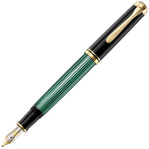 schwarz11355 Pelikan, Füller Souverän M400, 14K Feder, schwarz-grün