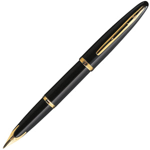 schwarz2889 Waterman, Füller Carène, gold, 18K Feder, schwarz