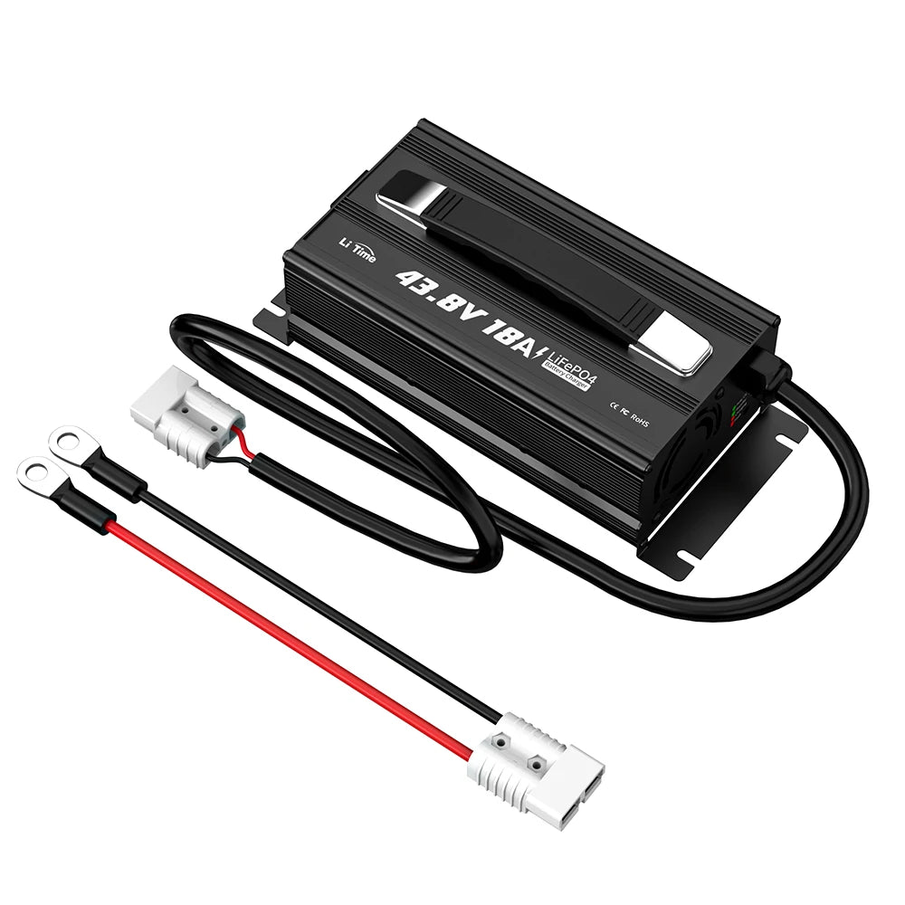 Cargador de baterías de litio LiTime 36V/43,8V 18A, 36V 18A Cargador