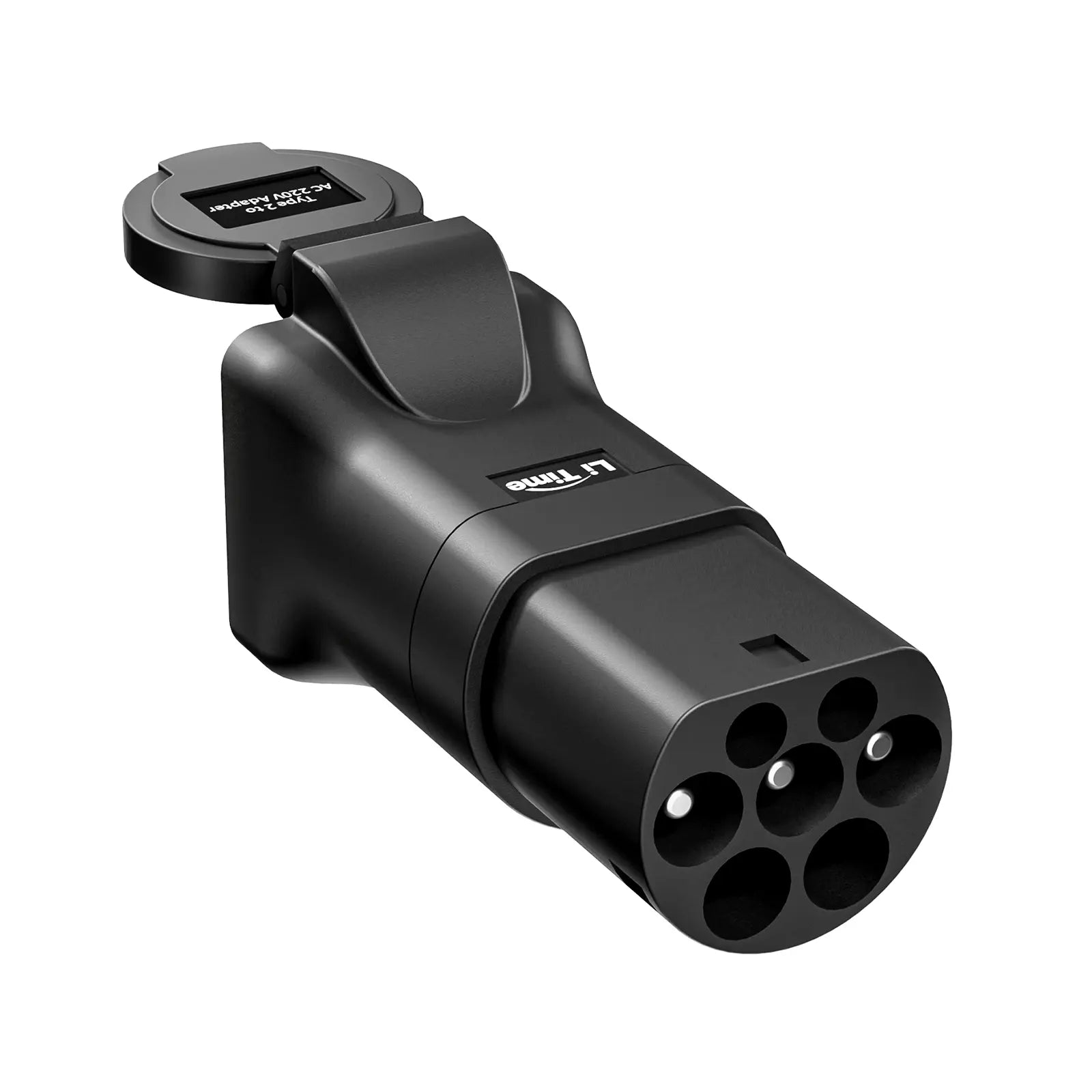 Adaptador Universal de Estación de Carga AC-EV Tipo 2 a Enchufe Schuko, ideal para E-Bikes, Scooters y Cargadores de Baterías de Litio, 1 Paquete