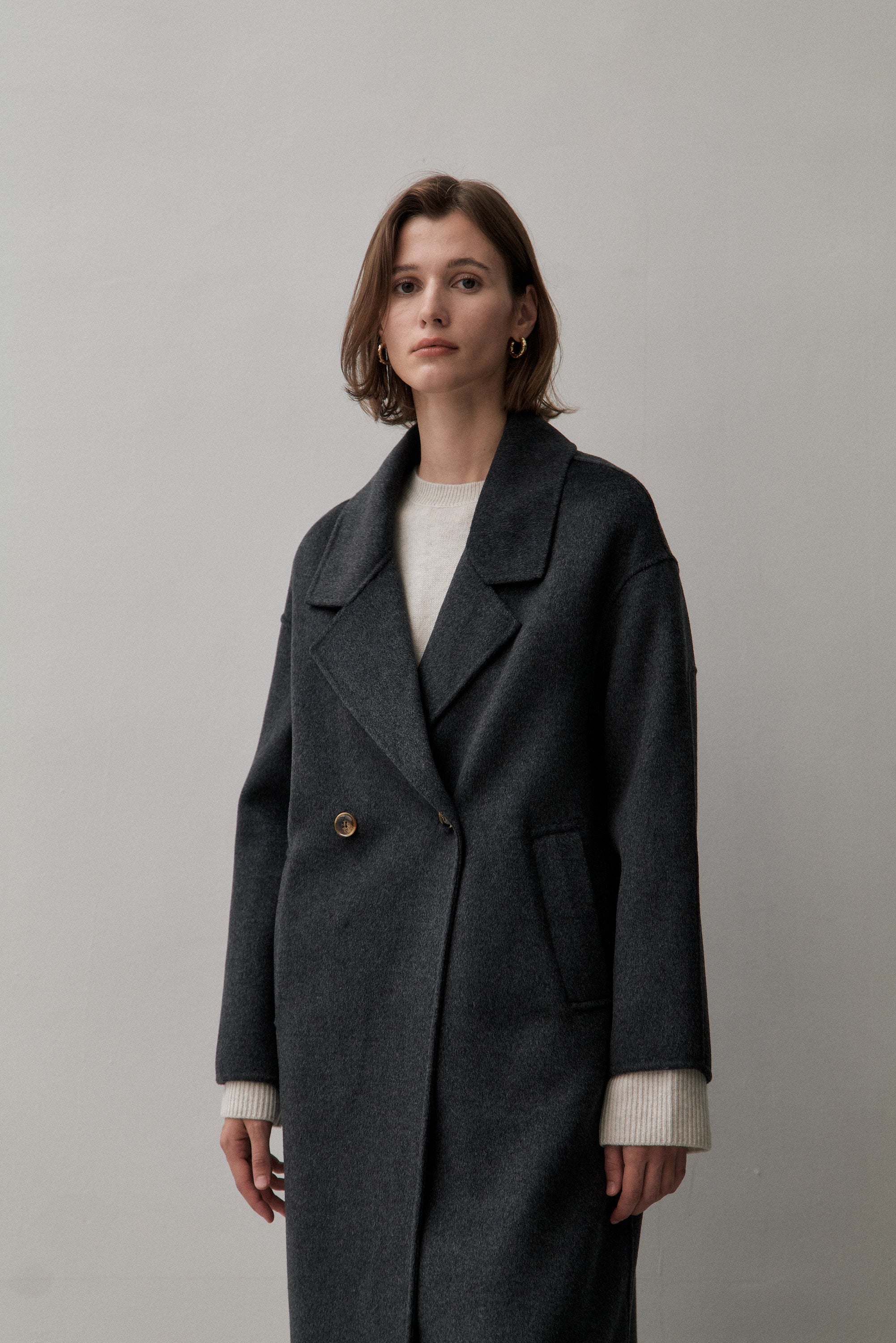 THE DOUBLE FACED TRENCH - BLACK – THE CURATED