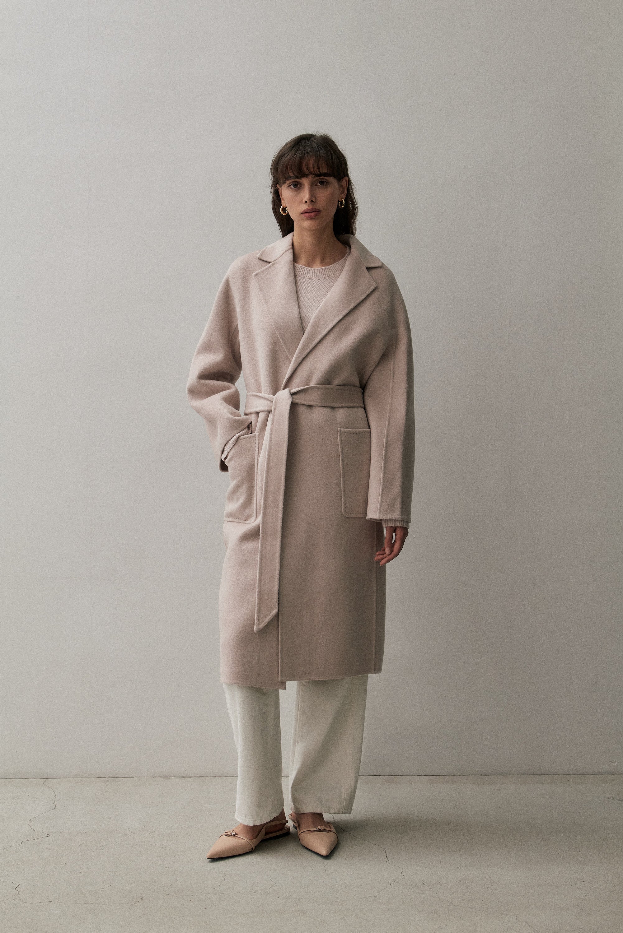 THE CLASSIC COAT - CHOCOLATE MELANGE – THE CURATED