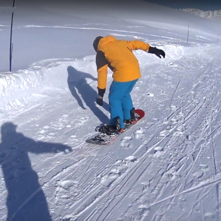 Unstrapped Snowboard Falls Off Cliff - Jerry of the Day