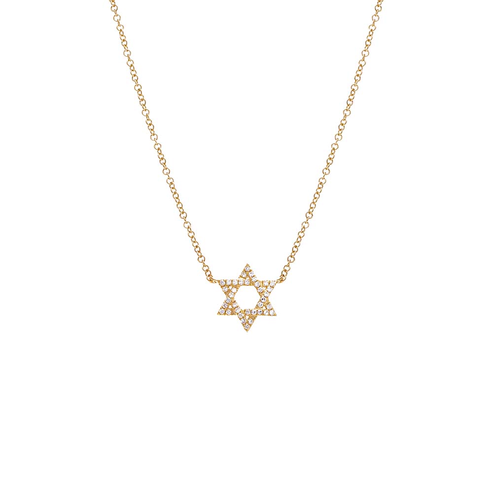 Mini Lock Necklace 14K – Adina Eden