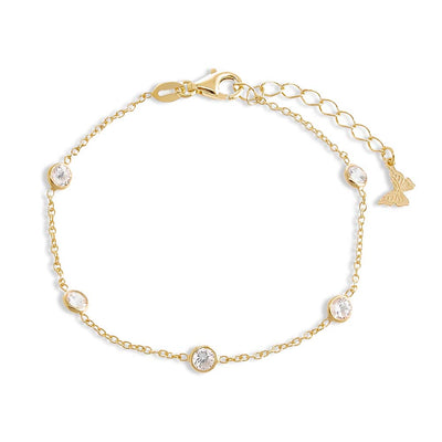 Diamond Letter Bracelet By Claudette Worters  Initial bracelet, Letter  bracelet, Monogram bracelet